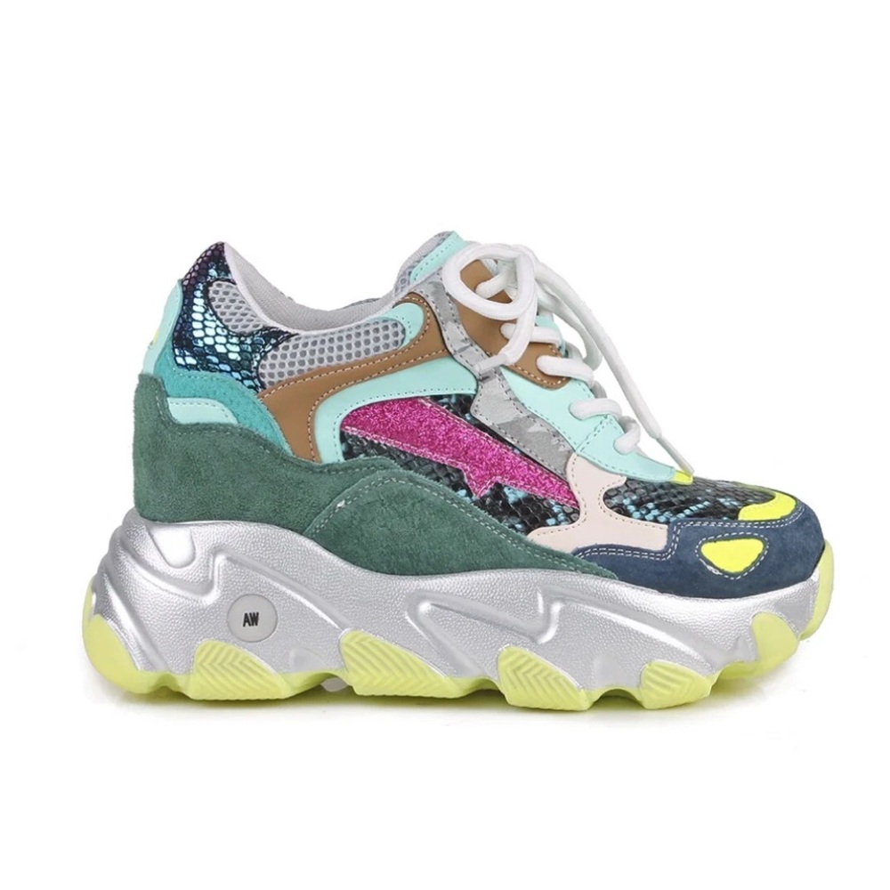 Anthony Wang Multicolor Chunky Platform Sneakers
